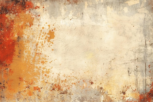 generate a textured grunge background with rough edge AI generated