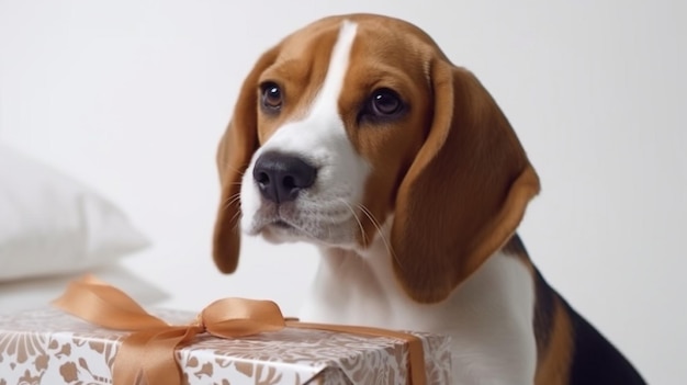 Generative AI is a gift from a happy beagle