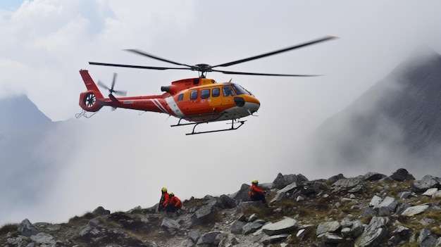 Generative AI Tatry and Helicopter Rescue