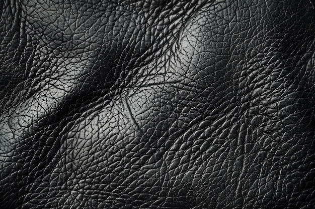 Photo generative ai on theme of beautiful texture surface leather for design natural abstract background