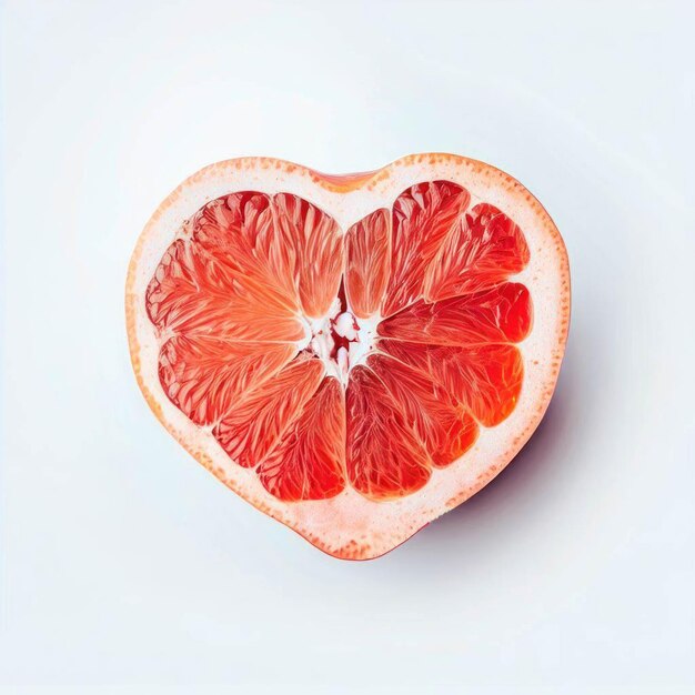 A Generative Declaration Grapefruit039s Heartshaped Message of Love