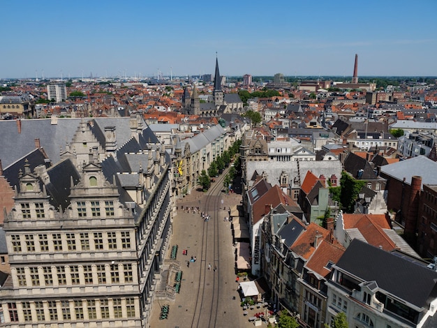 Gent city in Belgium