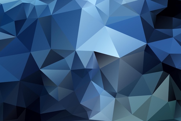 Geometric Abstract Background Low Poly Design