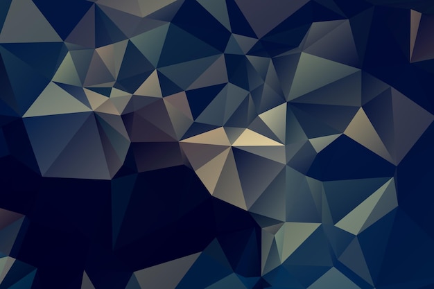 Geometric Abstract Background Low Poly Design