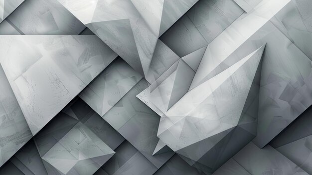 Geometric abstract grey background for website wallpapersbussines templates