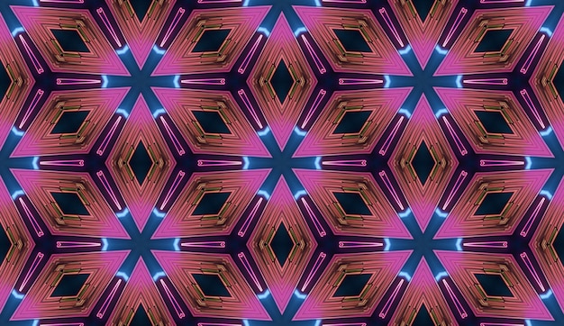 Geometric Abstract pattern background