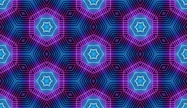 Geometric Abstract pattern background