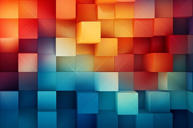 Geometric abstract wallpaper