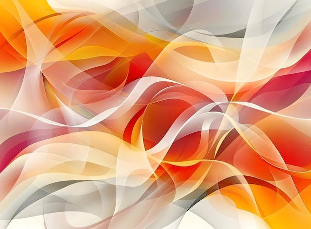 Geometric abstract wavy background design