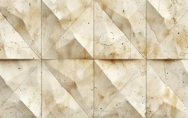 Photo geometric concrete wall