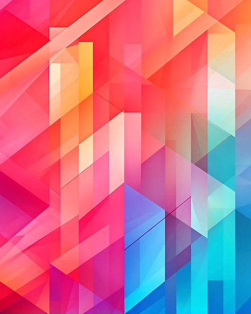 Geometric Gradient Background