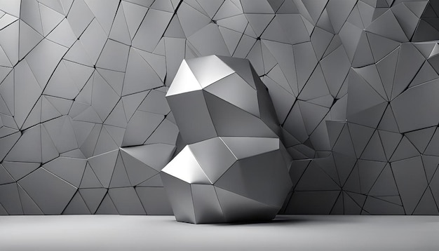 Geometric grey background