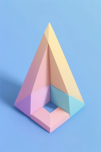 Geometric Loop Shapes 3d Icon