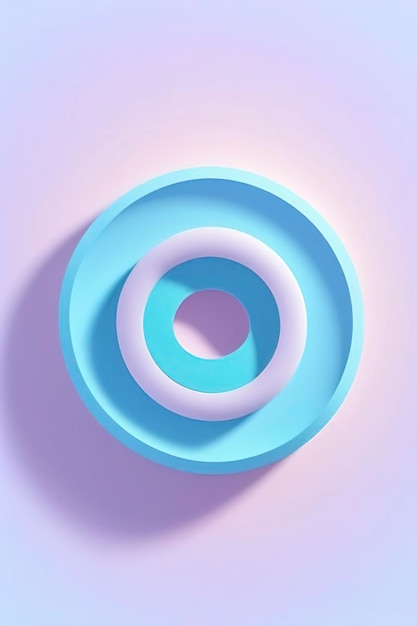 Geometric Loop Shapes 3d Icon