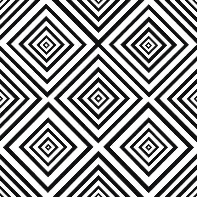 Geometric Optical Illusion Pattern