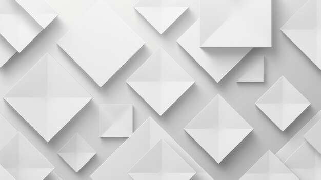 Geometric Paper Art Background for Design Generative AI