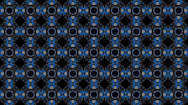 geometric pattern design with multi kaleidoscope motifs fabrics and batik motifs