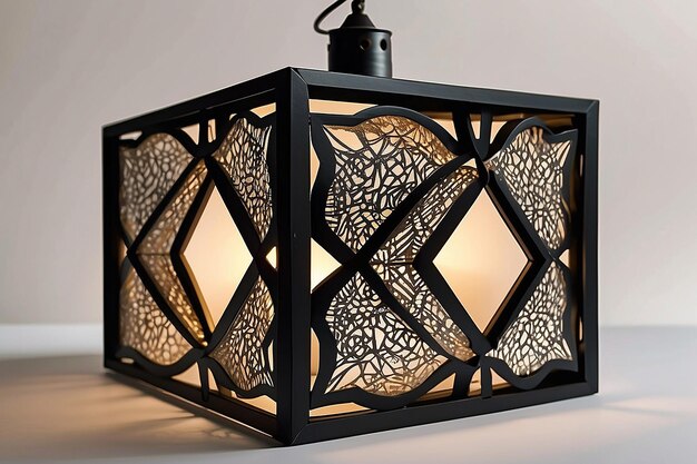 Geometric Pattern Lantern