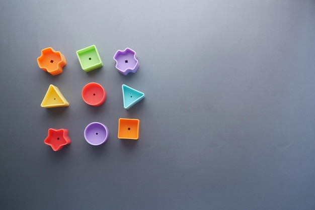 geometric shapes for games and children learning