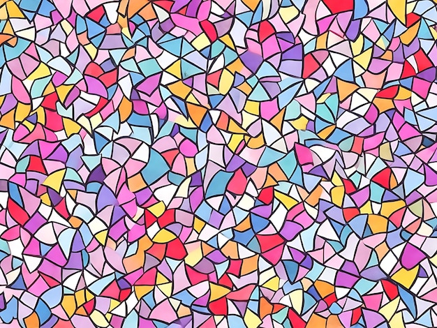 Geometric small triangles pattern background