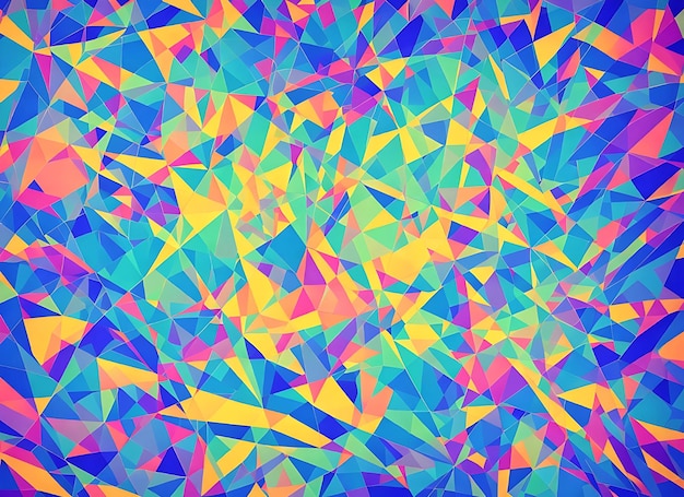 Geometric small triangles pattern background