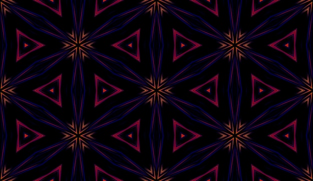 Geometric Tech Motion Seamless Background Pattern