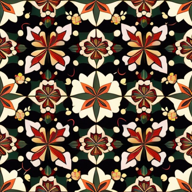 geometric wood pattern