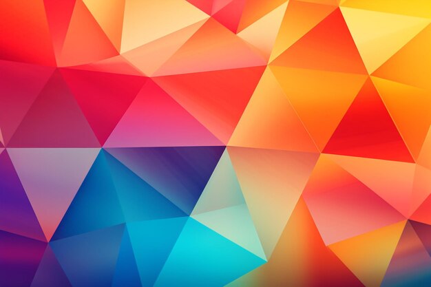 Geometrical abstract irregular triangle background