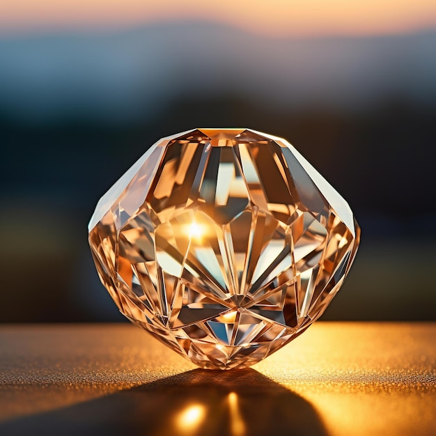 Geometrically perfect diamond showcased