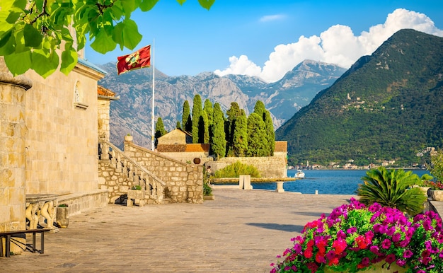 George Island near town Perast