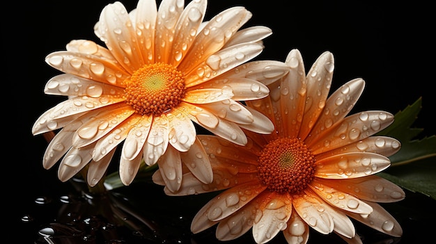 gerbera daisy HD 8K wallpaper Stock Photographic Image