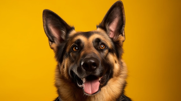 A german shepherd dog is shown in this undated photo.