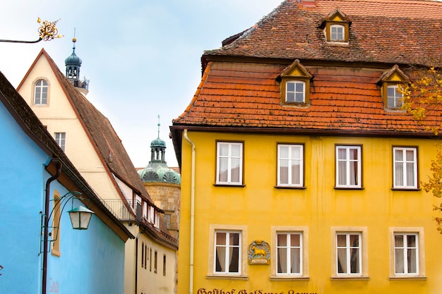 Germany, Bavaria, Rothenburg, ancient buildings, medieval castles