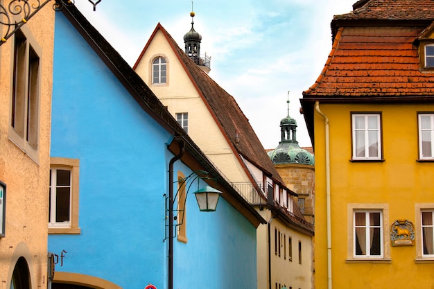 Germany, Bavaria, Rothenburg, ancient buildings, medieval castles