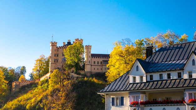 Germany Bavaria Schwangau Hohenschwangau Castle castle