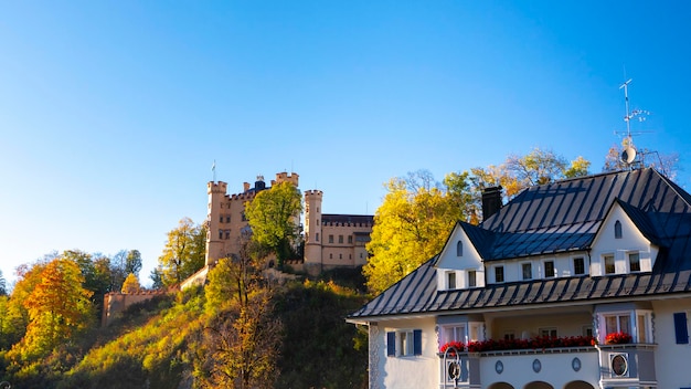 Germany Bavaria Schwangau Hohenschwangau Castle castle