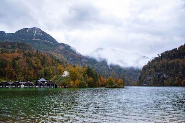 Germany beautiful king lake clean lake water architecturexA