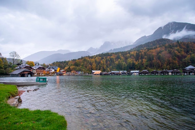 Germany beautiful king lake clean lake water architecturexAxA