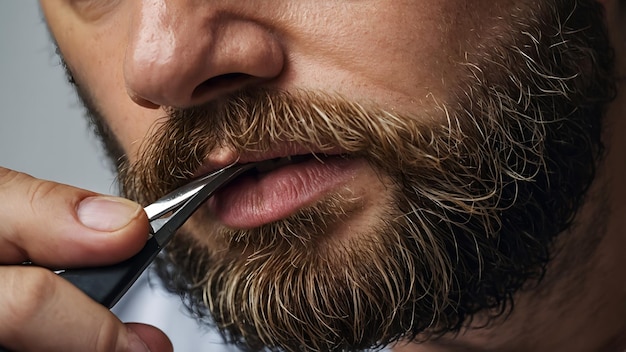 Photo get the perfect beard shape with these simple and effective trimming techniques for every style