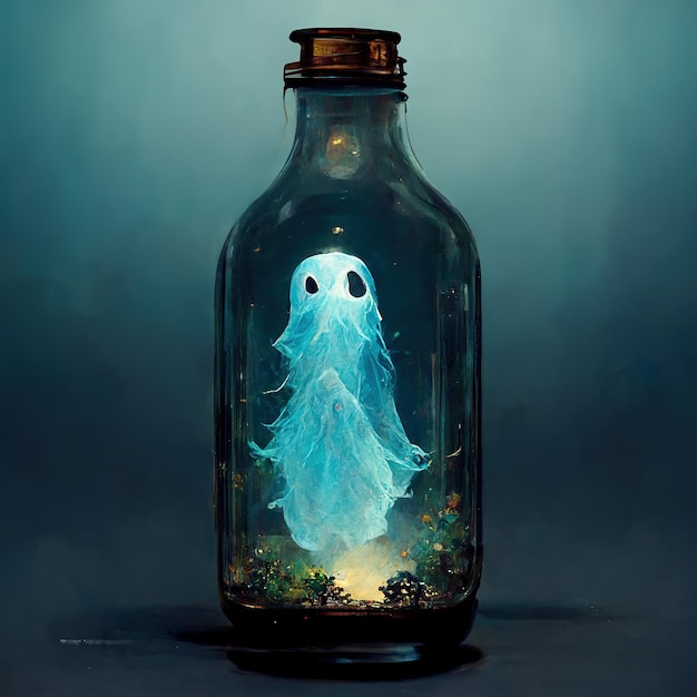 ghost in a bottle