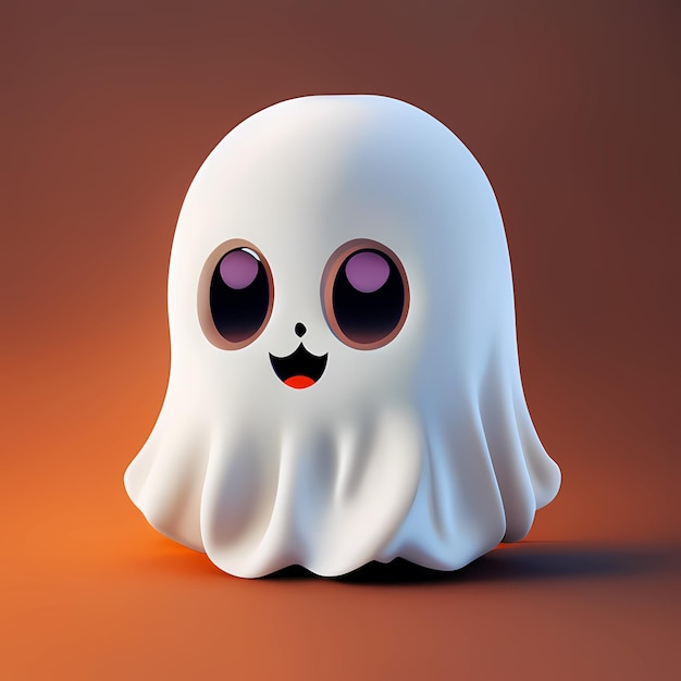 Ghost cute character