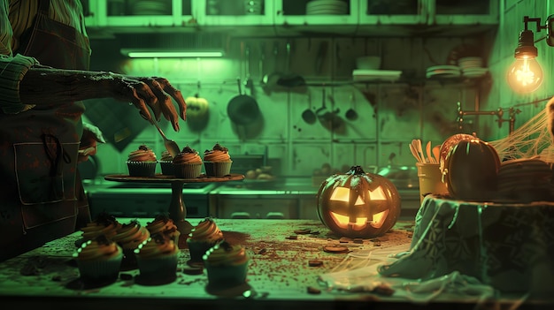 Ghoulish Gastronomy The Zombies Halloween Bakeshop