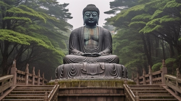 Giant Buddha Generative AI