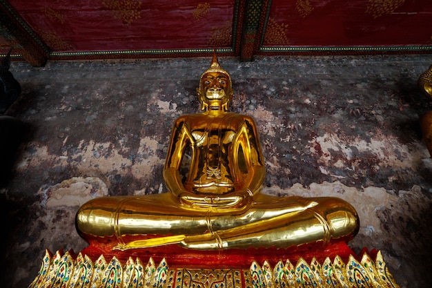 Giant Buddha statues from a temple in Bangkok