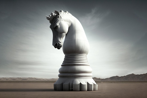 Giant chess piece