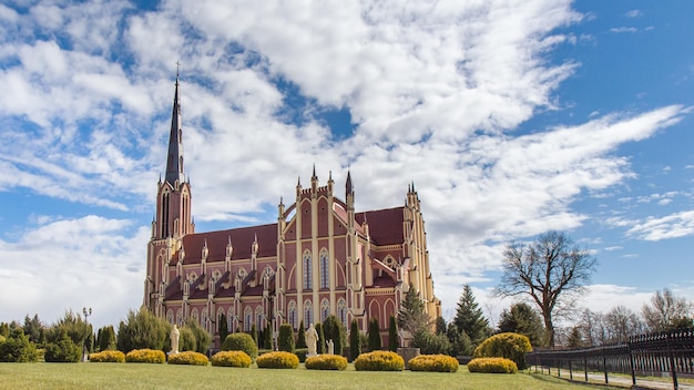 Gierviaty Church of Holy Trinity is a Roman Catholic church in Gierviaty Grodno Region in Belarus