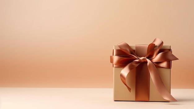 Gift box on a clean background