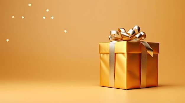 Gift box on a clean background