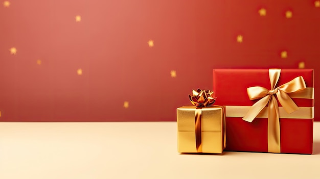 Gift box on a clean background