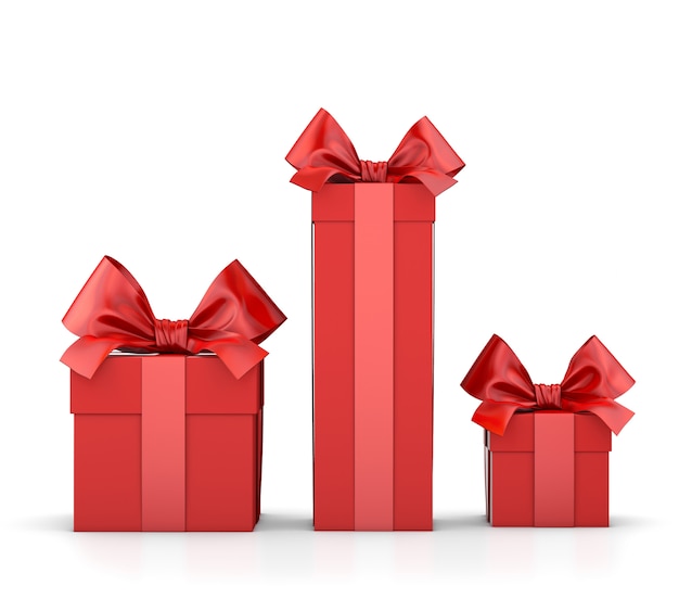 Gift box or present isolated